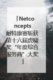 Netconcepts耐特康赛斩获第十六届虎啸奖“年度综合服务商”大奖